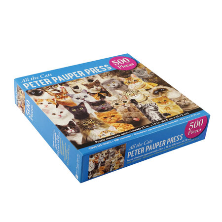 Peter Pauper Press All the Cats 500 Piece Puzzle