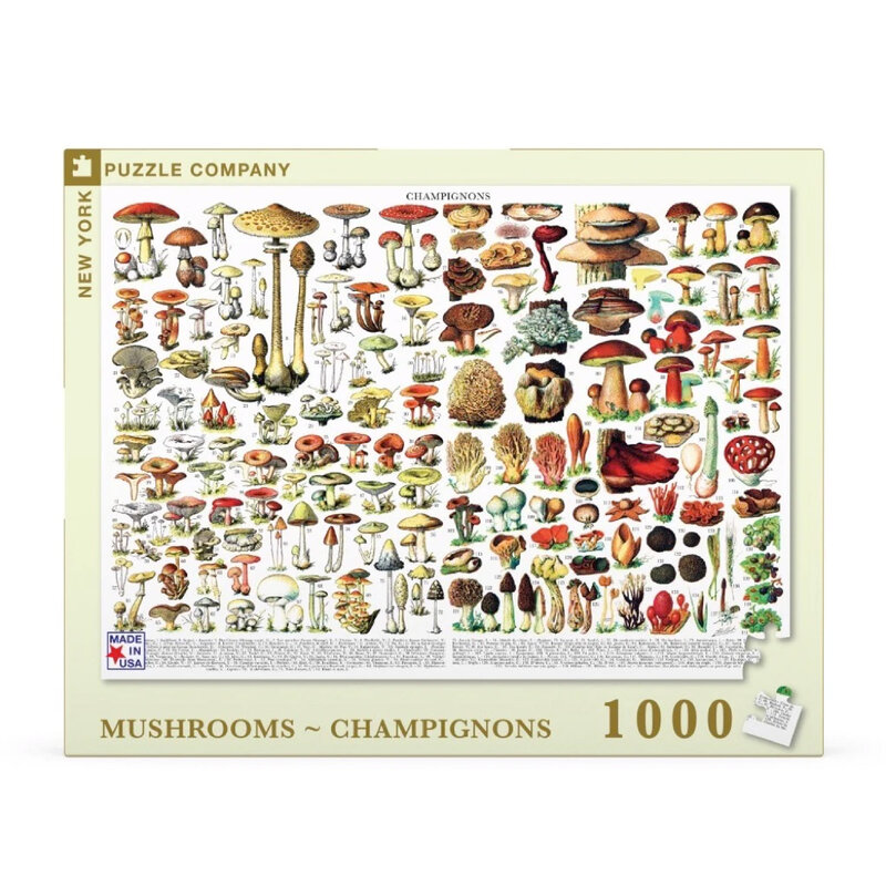 Mushrooms 1000pcs Puzzle