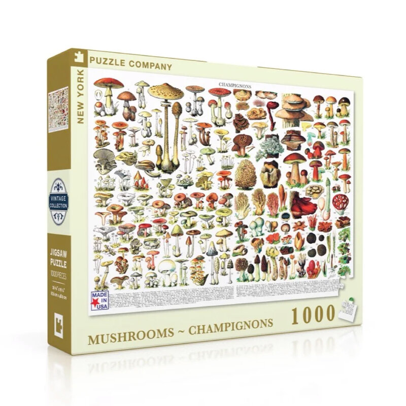 Mushrooms 1000pcs Puzzle