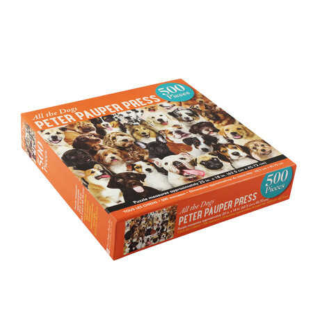 Peter Pauper Press All the Dogs Puzzle 500 Pieces