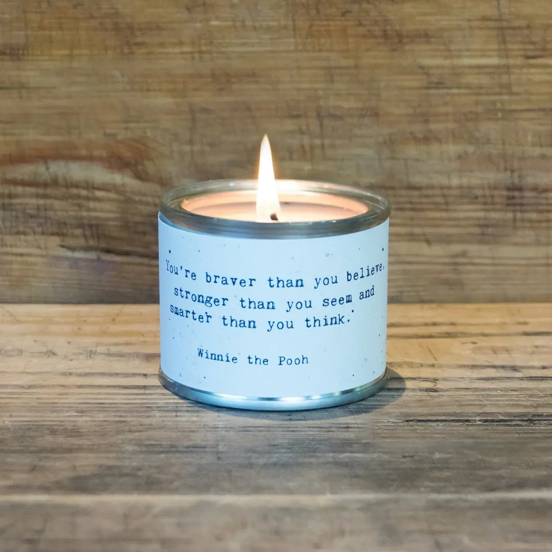 Little Gem Candle You Are Braver