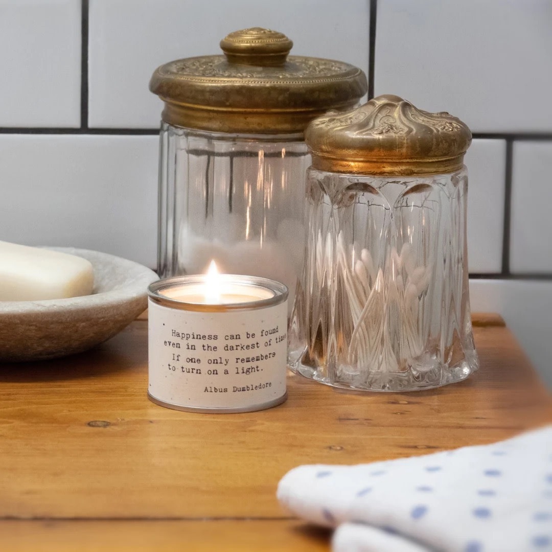 Little Gem Candle Happiness Can Be Found