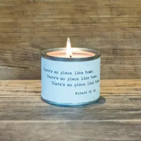 Cedar Mountain Little Gem Candle Theres no place like home