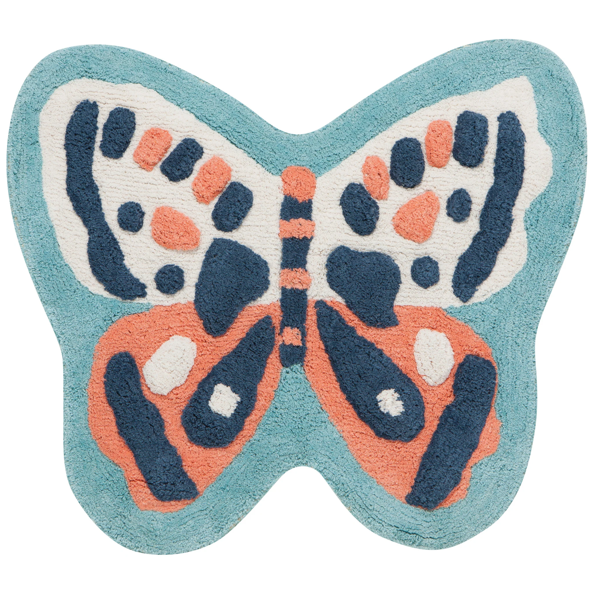Danica Jubilee Shaped Bath Mat Flutter By