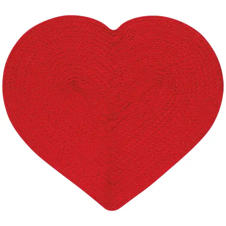 Danica Heart Braided Placemat