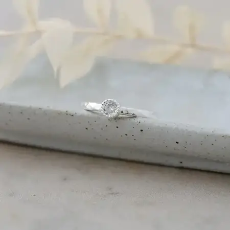 Glee Versatile Vintage Ring Silver