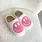 Oceanic Inc Happy Face Slipper Pink