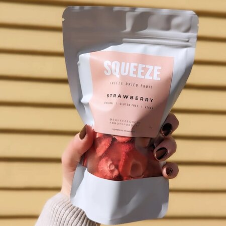 Squeeze Freeze Dried Strawberries