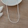 Glee Brazen Necklace Silver
