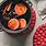 Danica Heirloom Chili Red Recycled Wool Felt Dot Trivet