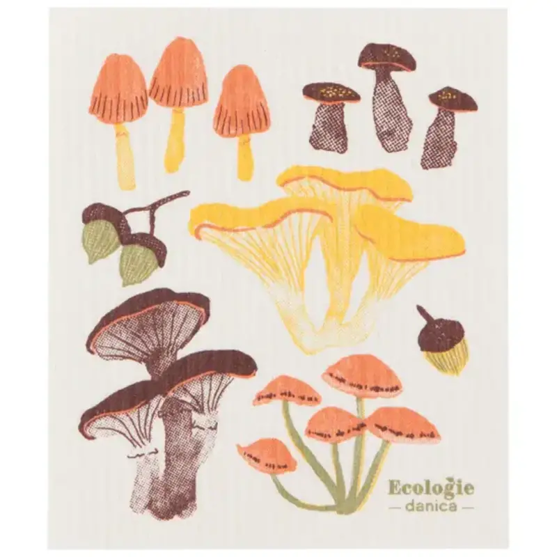 Ecologie by Danica Field Mushrooms Swedish Cloth