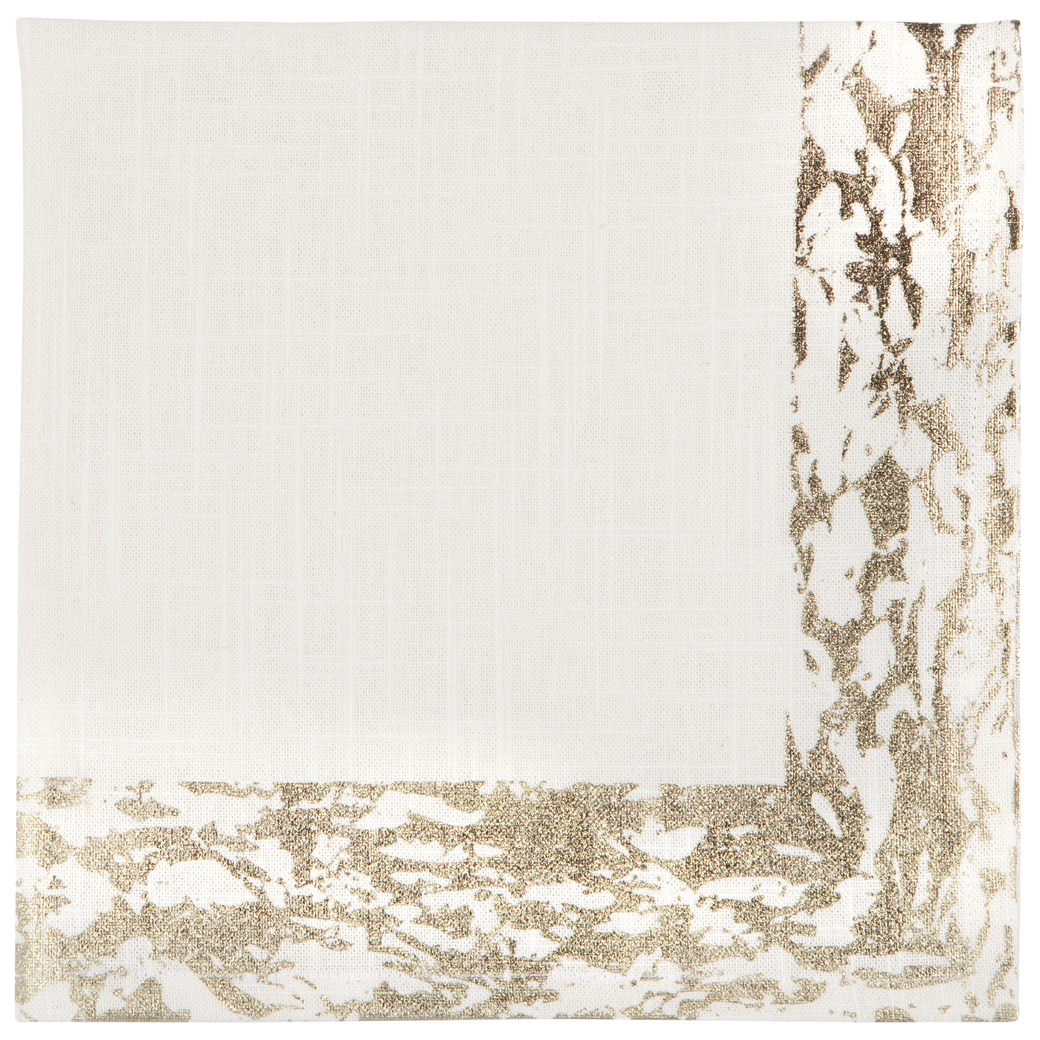 Danica Heirloom Gold Glimmer Napkins (Set of 4)