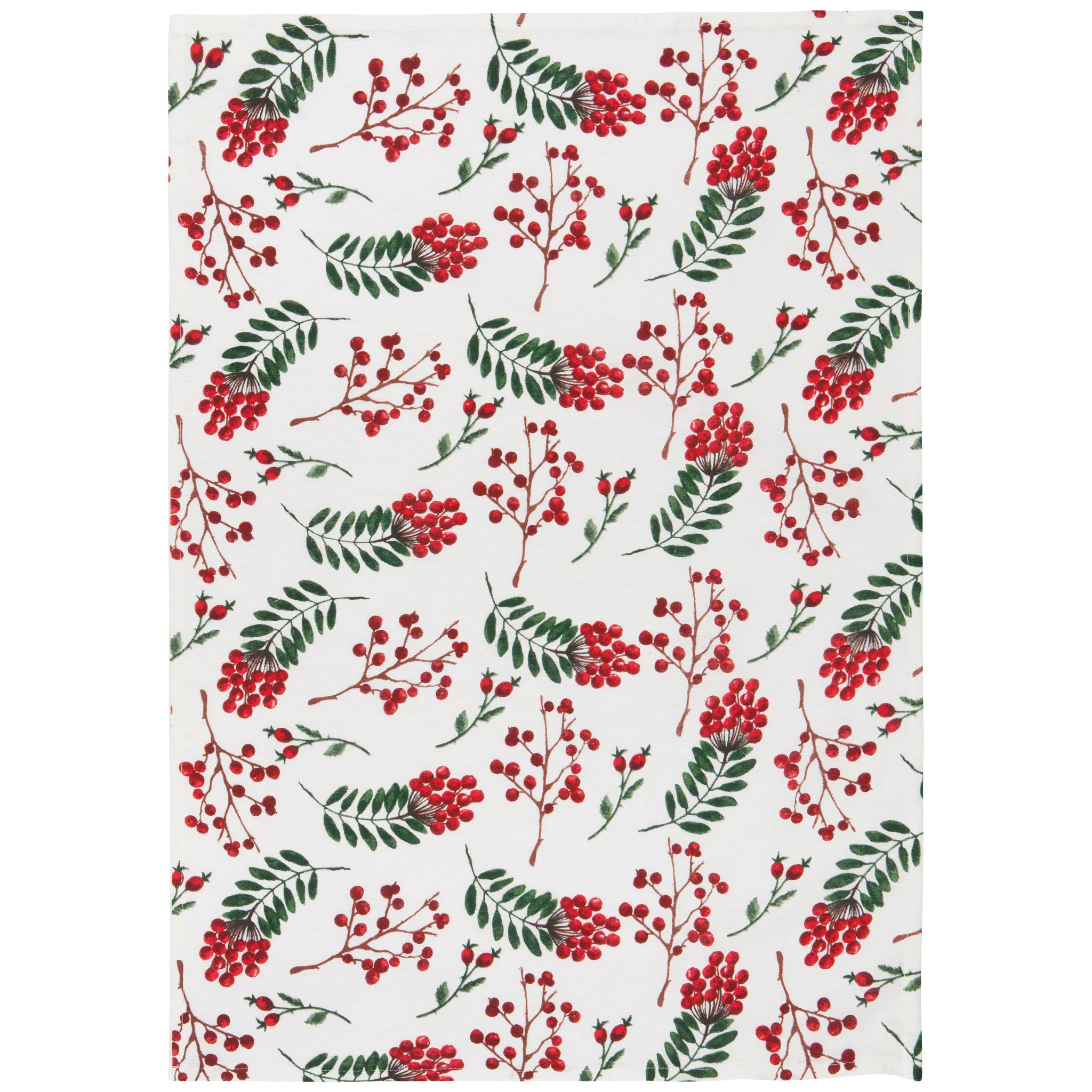 Danica Winterberry Bakers Floursack Dishtowels (Set of 3)