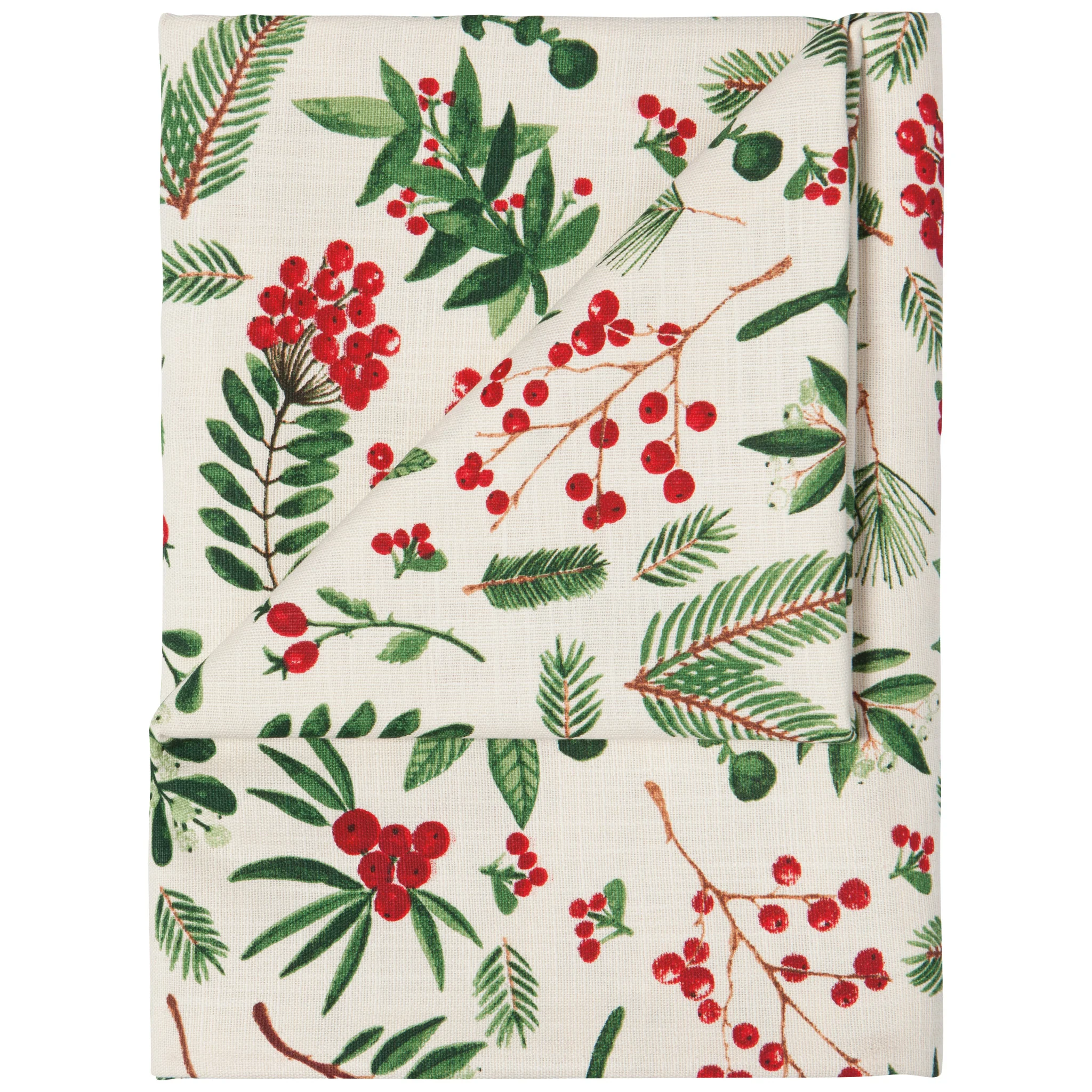 Danica Winterberry Printed Tablecloth 60x90in