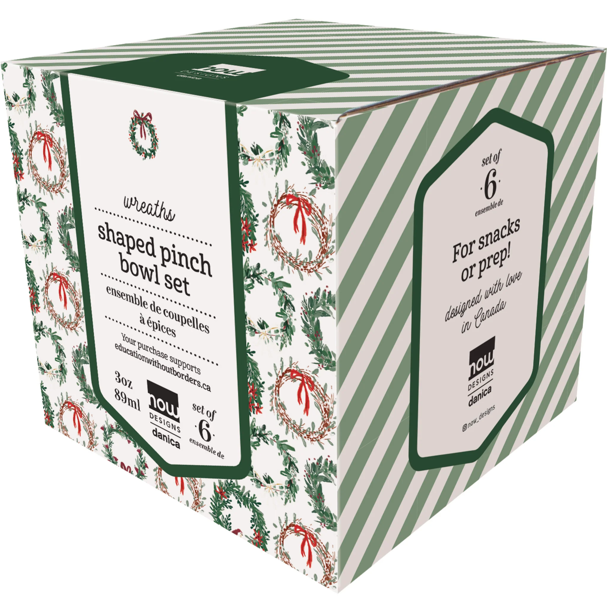 Danica Wreath Shaped Pinch Bowl - Individual