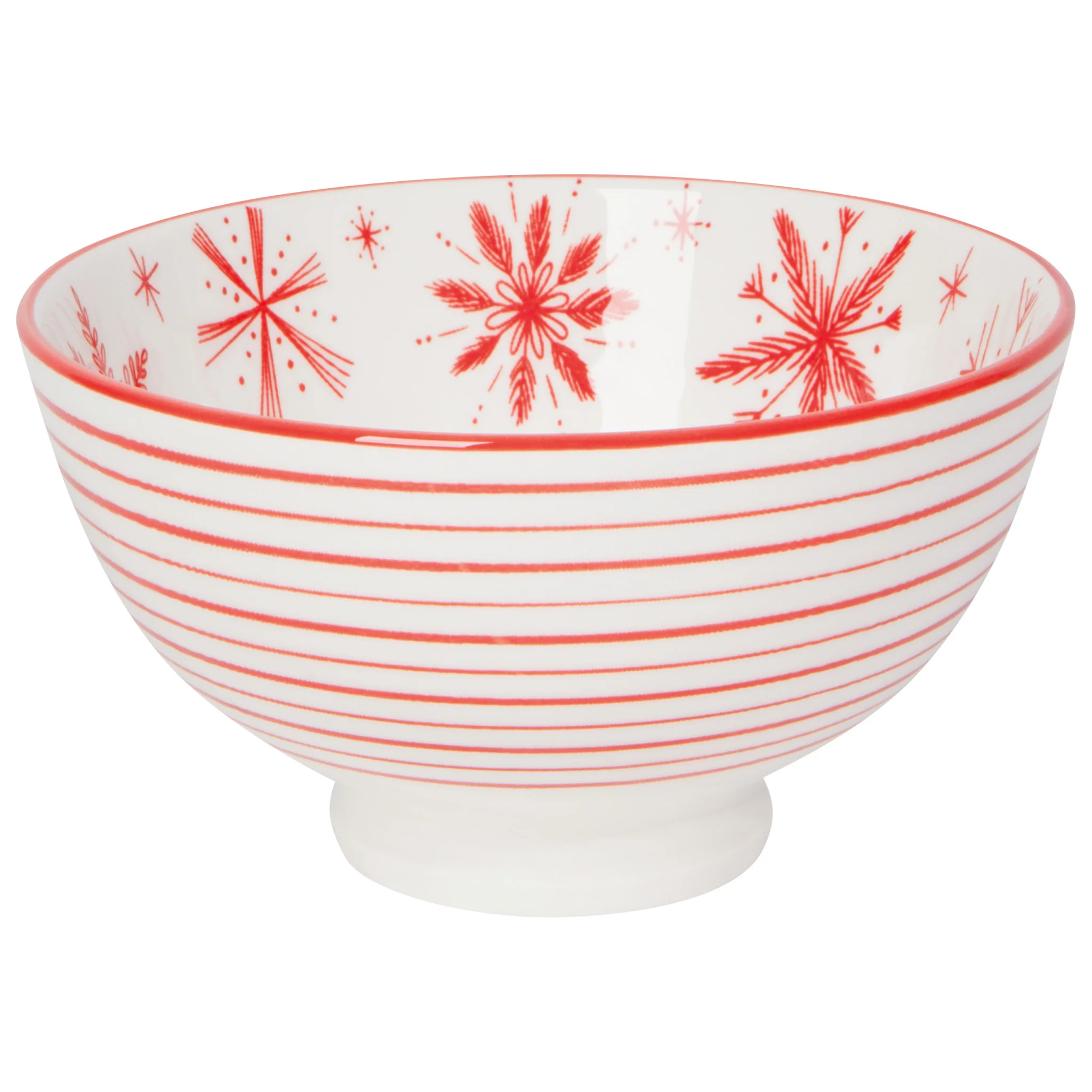 Danica Snowflakes Stamped Bowl 4in
