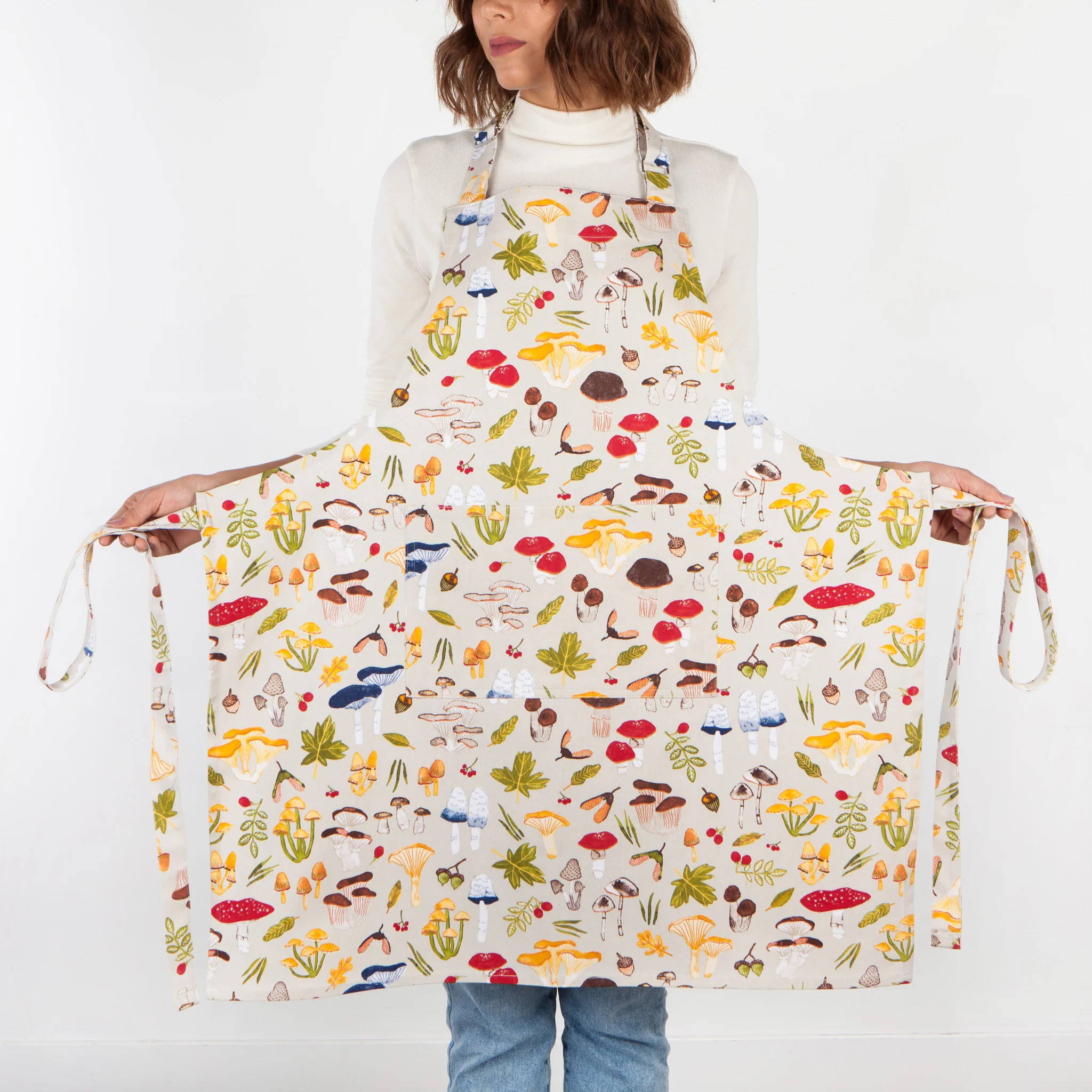 Danica Field Mushrooms Chef Apron