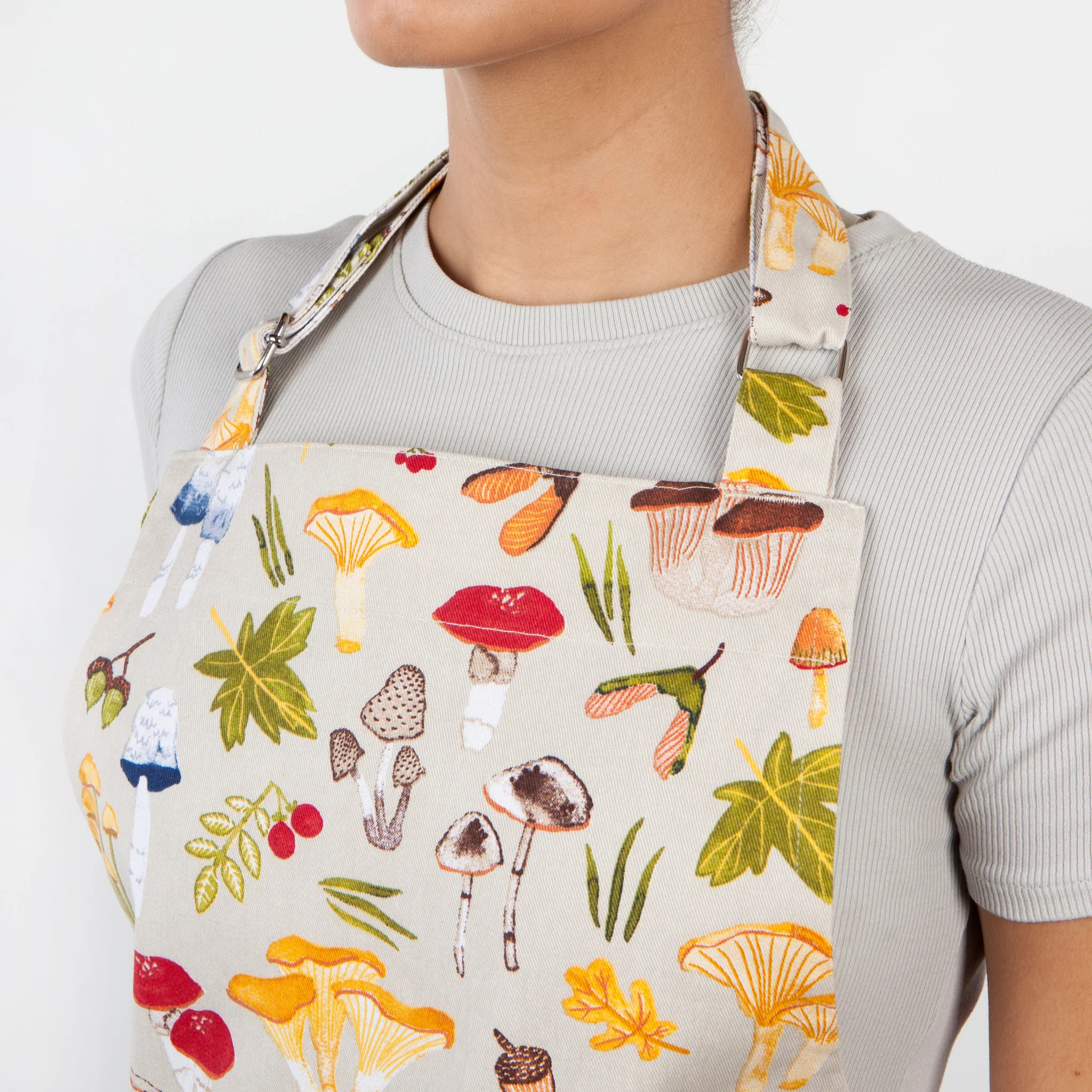 Danica Field Mushrooms Chef Apron