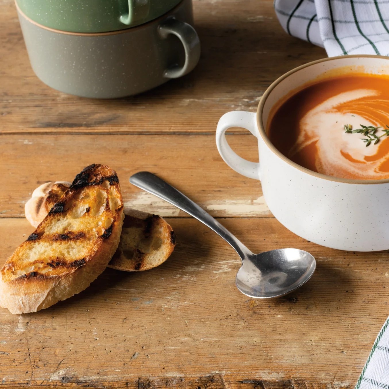 Danica Carmine Soup Bowl