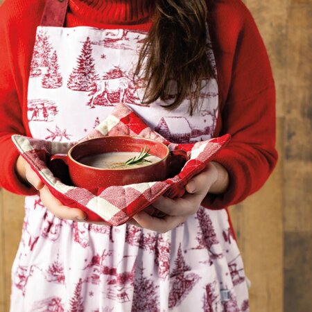 Danica Bowl Cozy Red