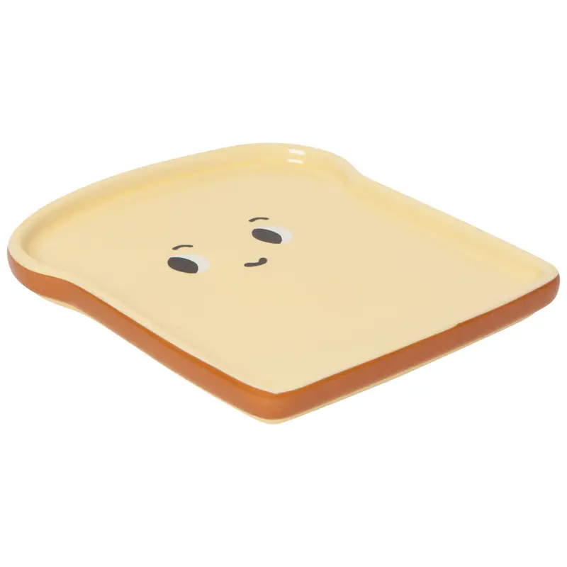 Danica Jubilee Funny Food Toast Shaped Dish