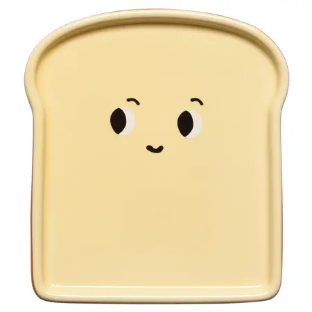 Danica Jubilee Funny Food Toast Shaped Dish