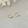Glee Smitten Studs Gold