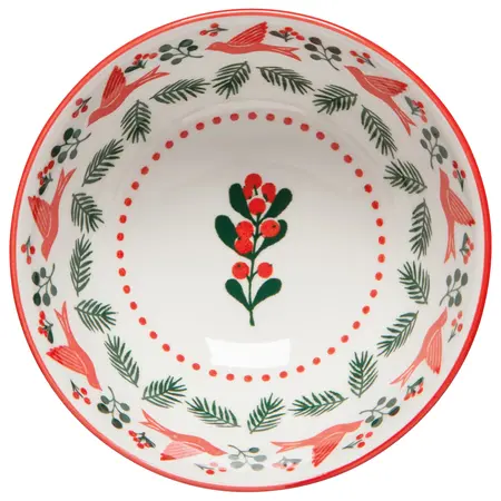 Danica Winterberry Stamped Bowl