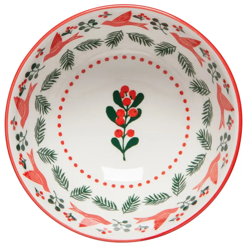 Danica Winterberry Stamped Bowl