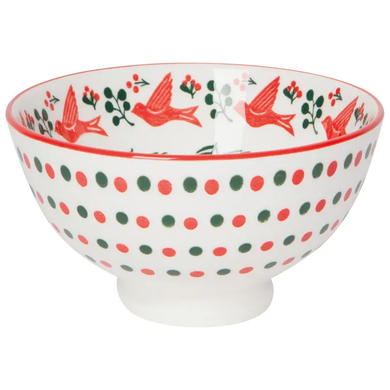 Danica Winterberry Stamped Bowl