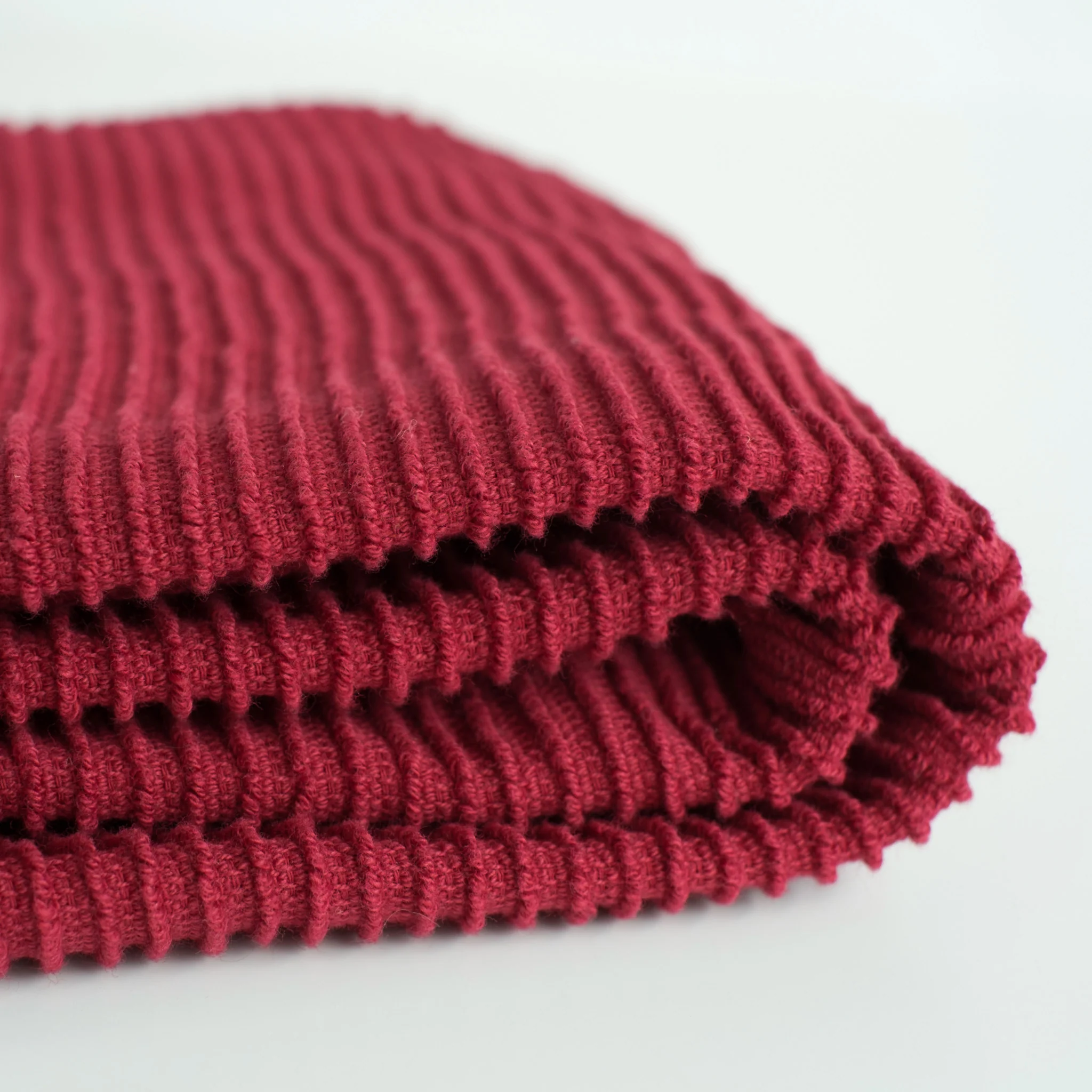 Now Designs Carmine Red Ripple Dishtowel