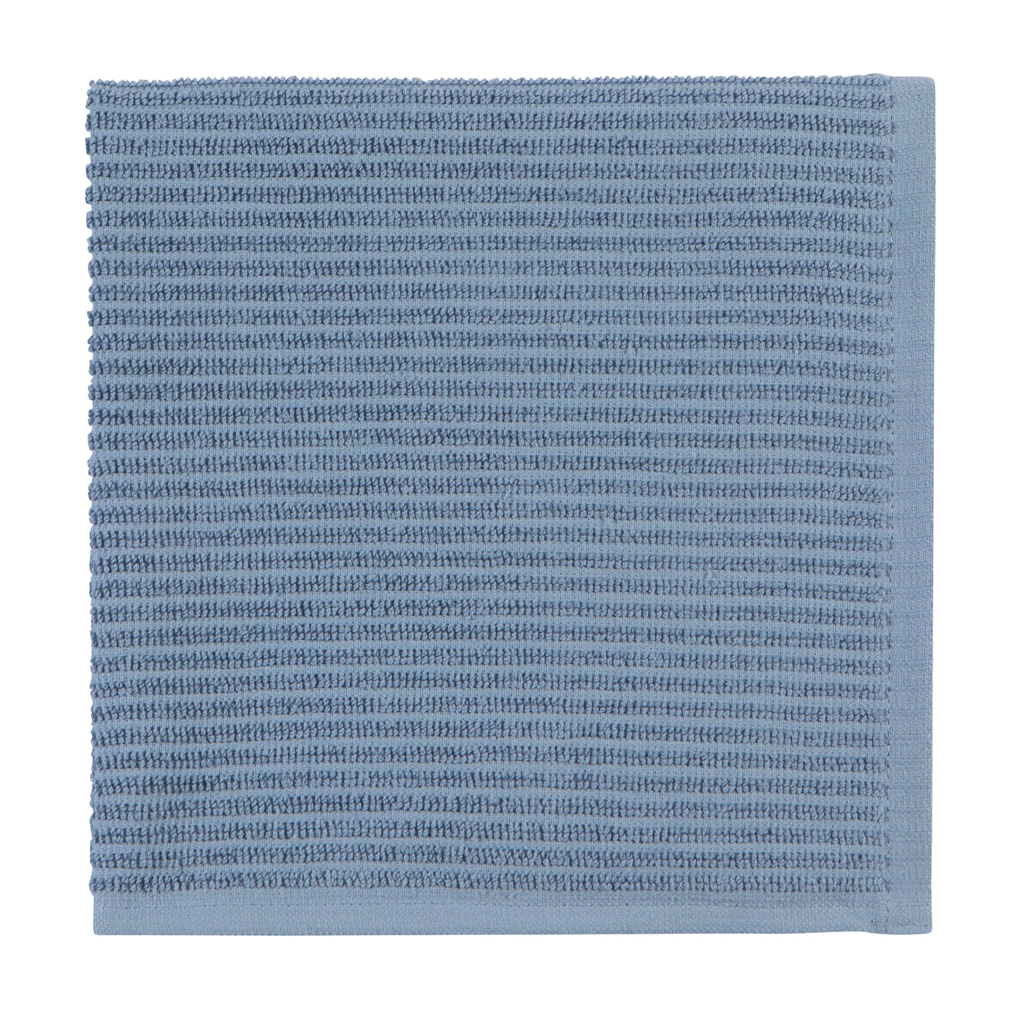 Now Designs Slate Blue Ripple Dishcloths (Set of 2)