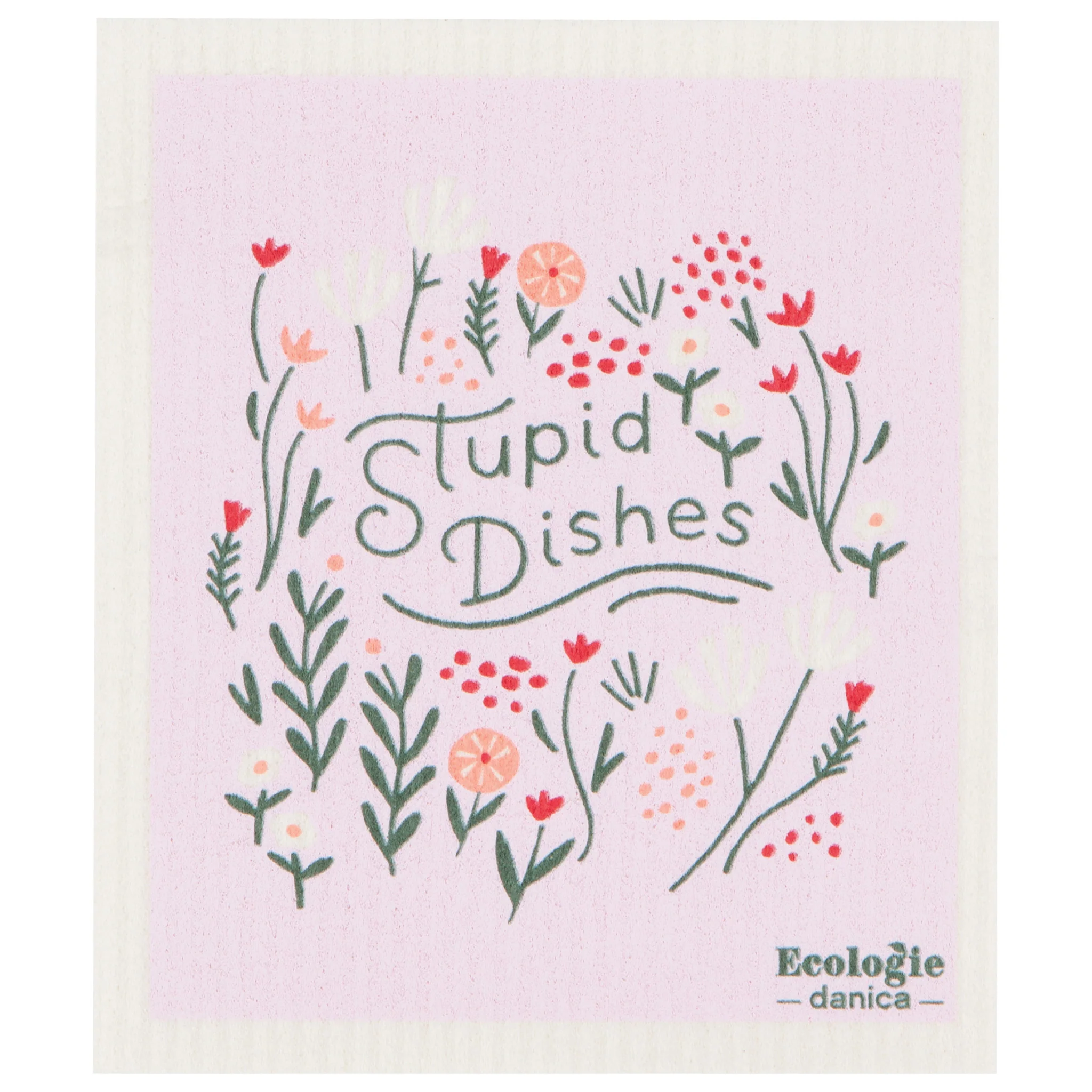 Ecologie by Danica Stupid Dishes Swedish Dishcloth