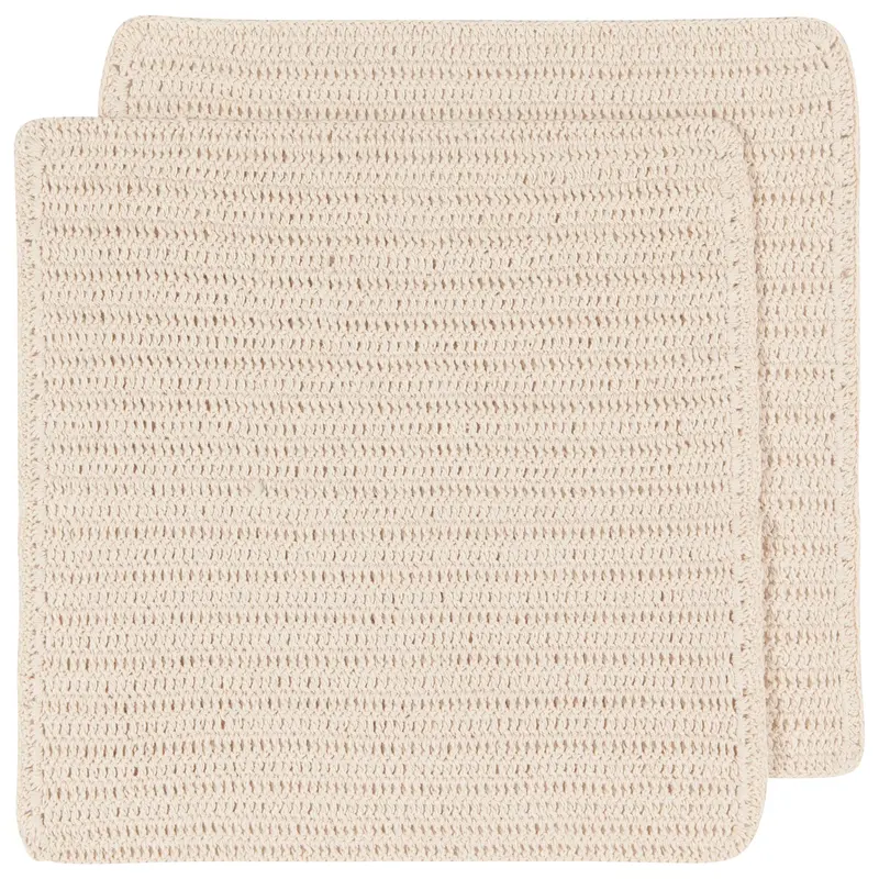 Now Designs Homespun Dishcloth Set of 2