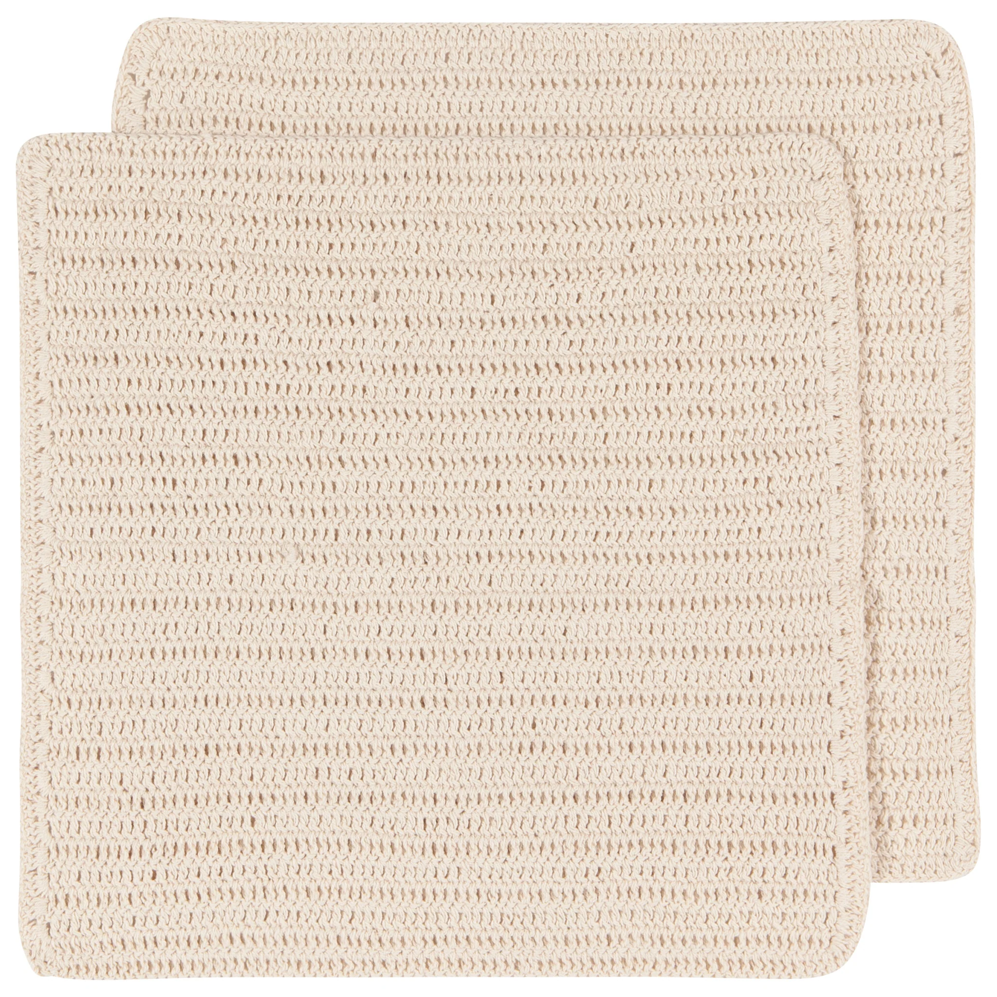 Now Designs Homespun Dishcloth Set of 2