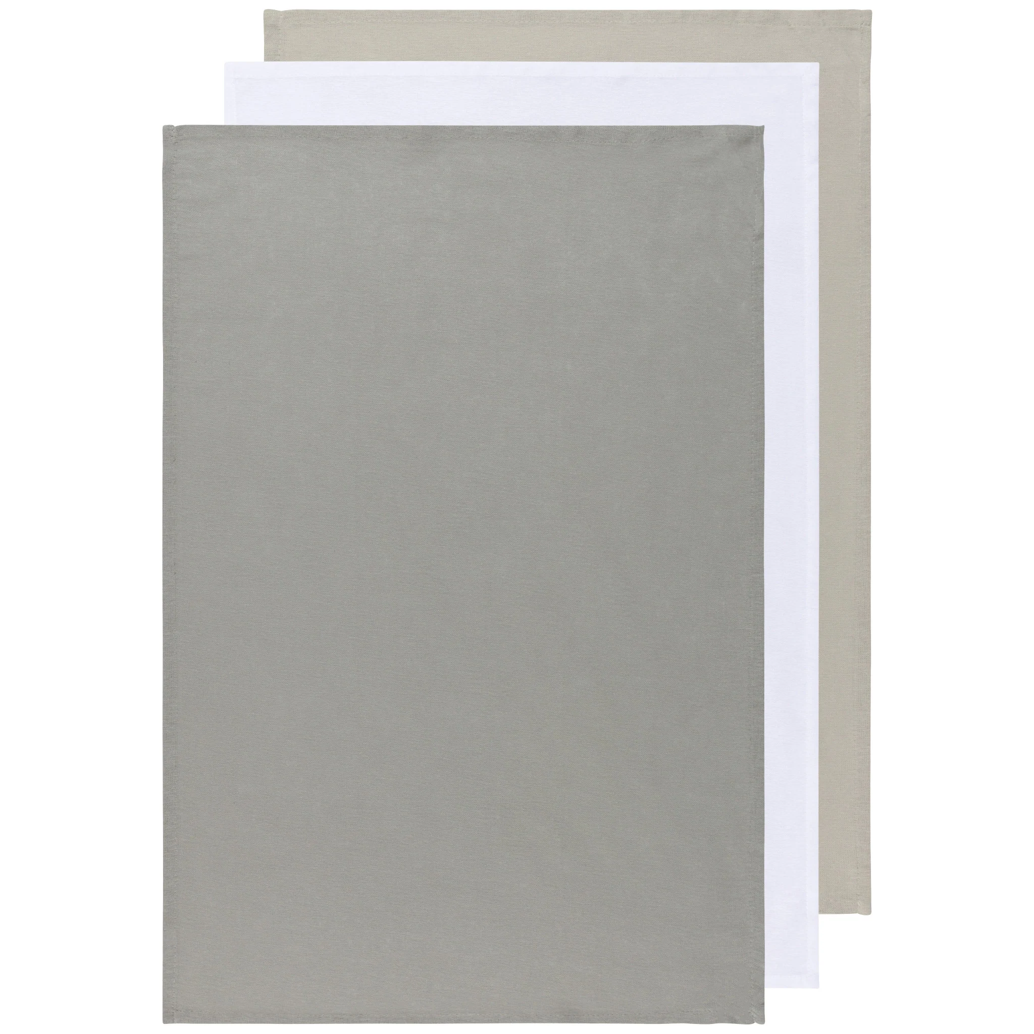 Now Designs Grey White Moonstruck Floursack Dishtowels