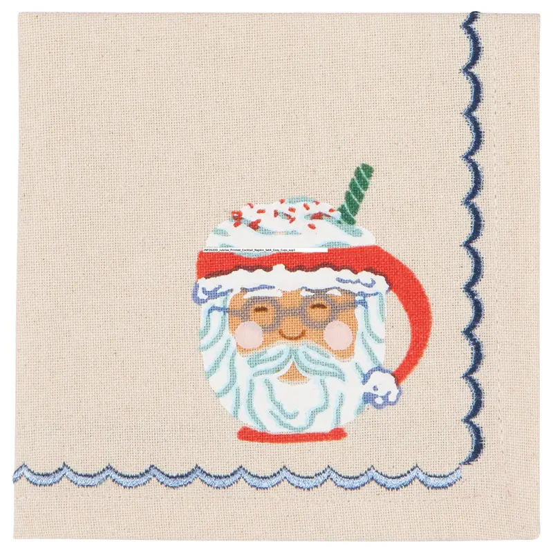 Danica Jubilee Cozy Cups Cocktail Napkins (Set of 4)