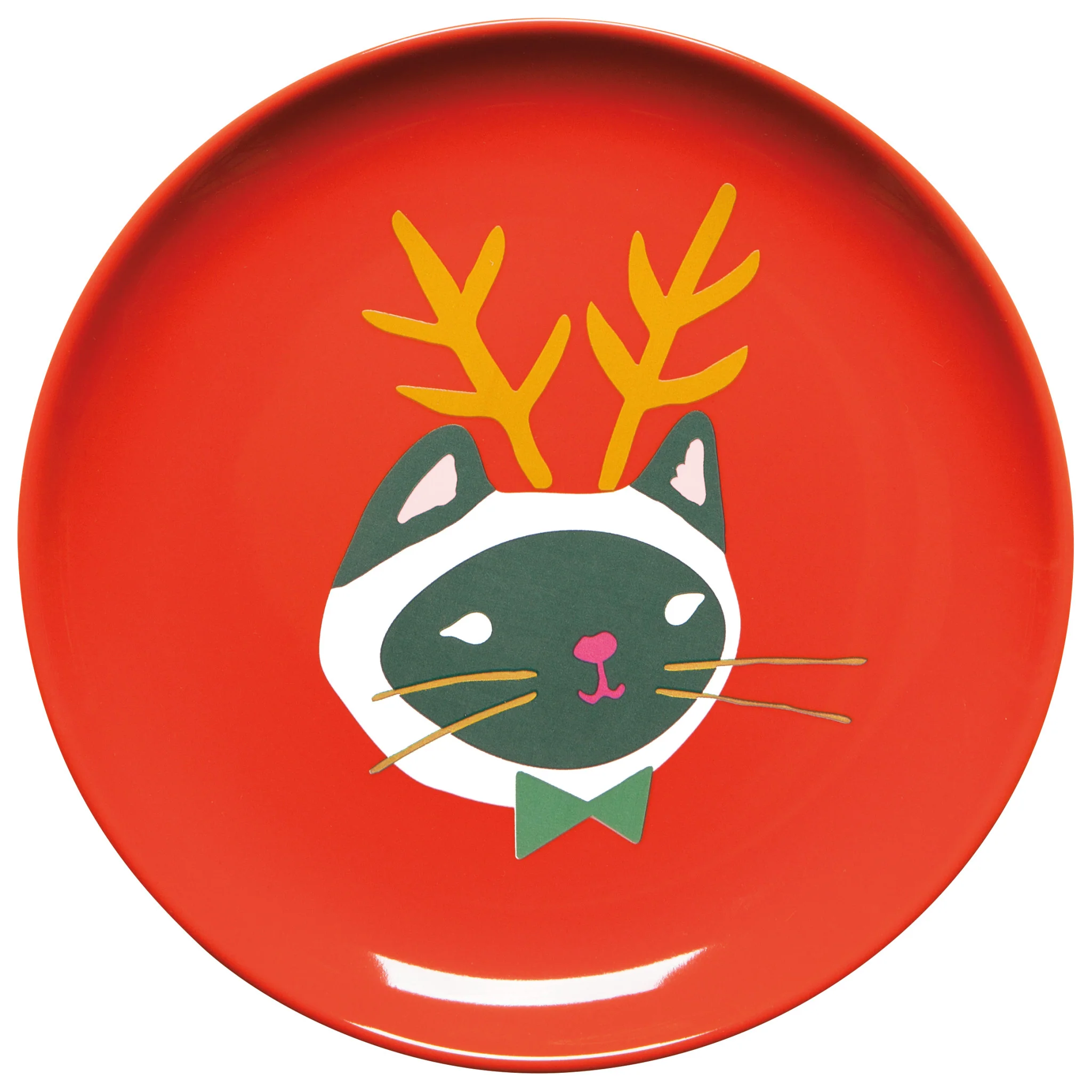 Danica Jubilee Let it Meow Appetizer Plate