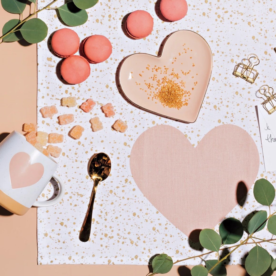 Danica Jubilee Heart Cotton Printed Dishtowel