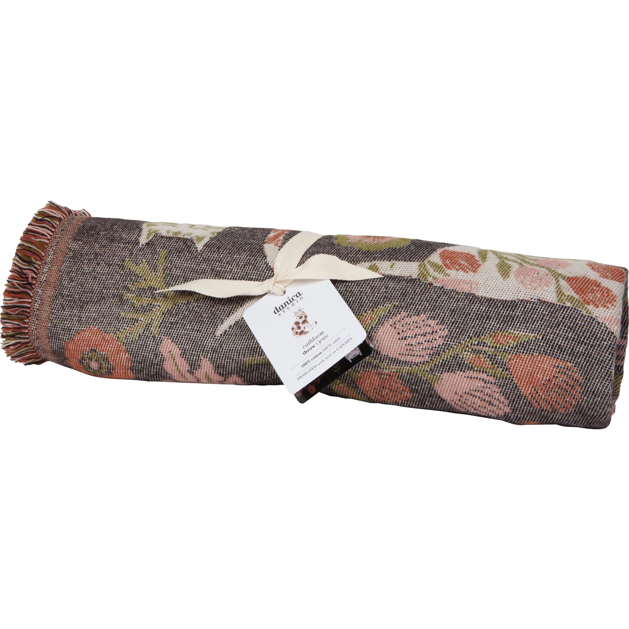 Danica Catbloom Throw Blanket
