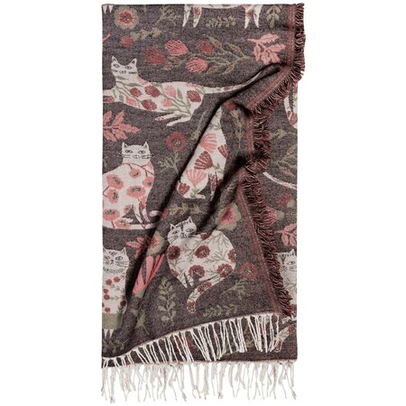 Danica Catbloom Throw Blanket