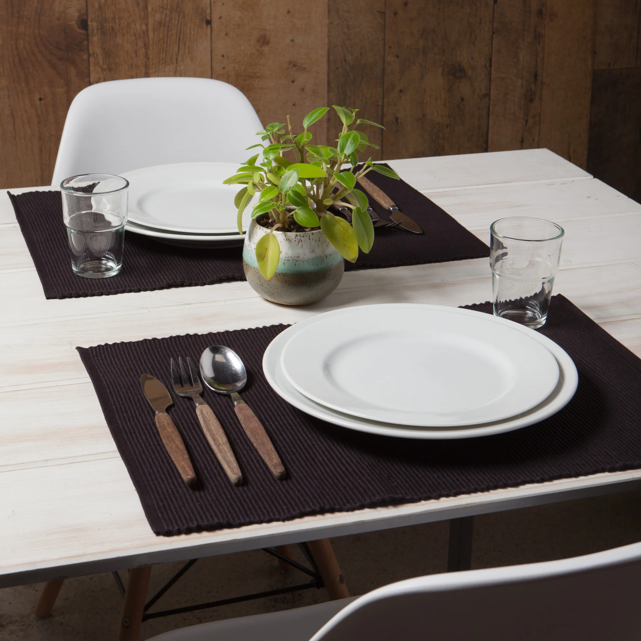 Now Designs Black Spectrum Placemat