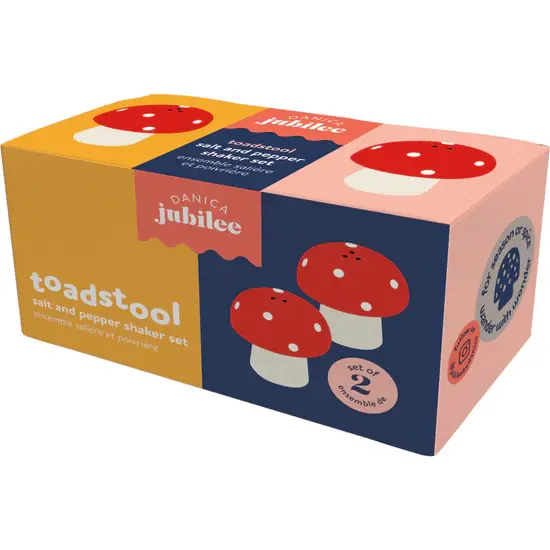 Danica Jubilee Toadstool Salt and Pepper Shakers (Set of 2)