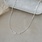 Glee Forever Necklace Silver