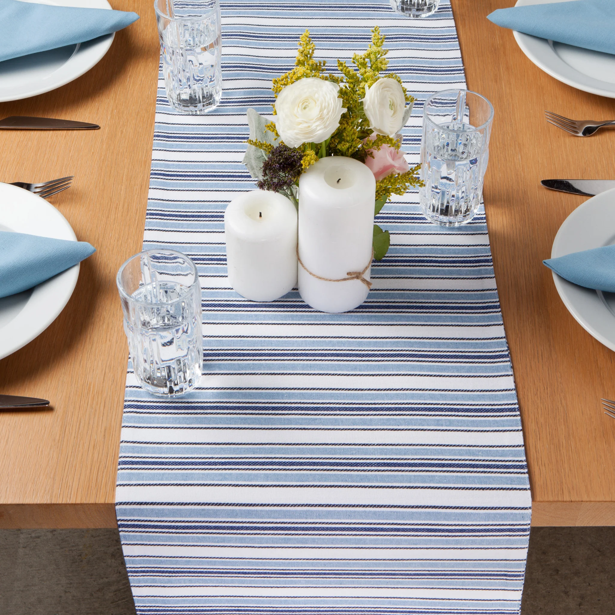 Now Designs Second Spin Horizon Table Runner 72”