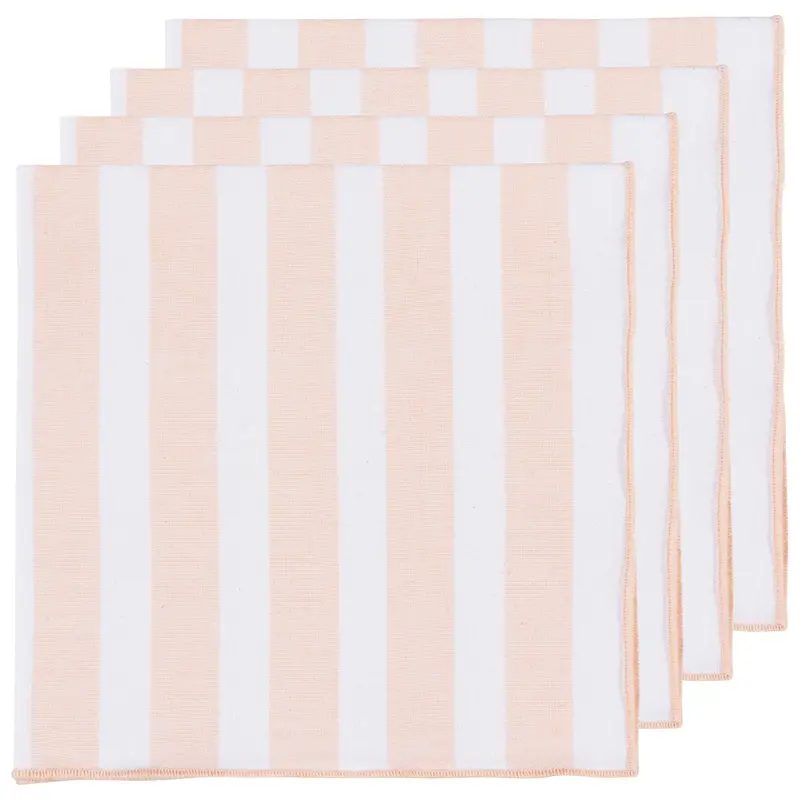 Danica Heirloom Nectar Caban Stripe Napkins (Set of 4)