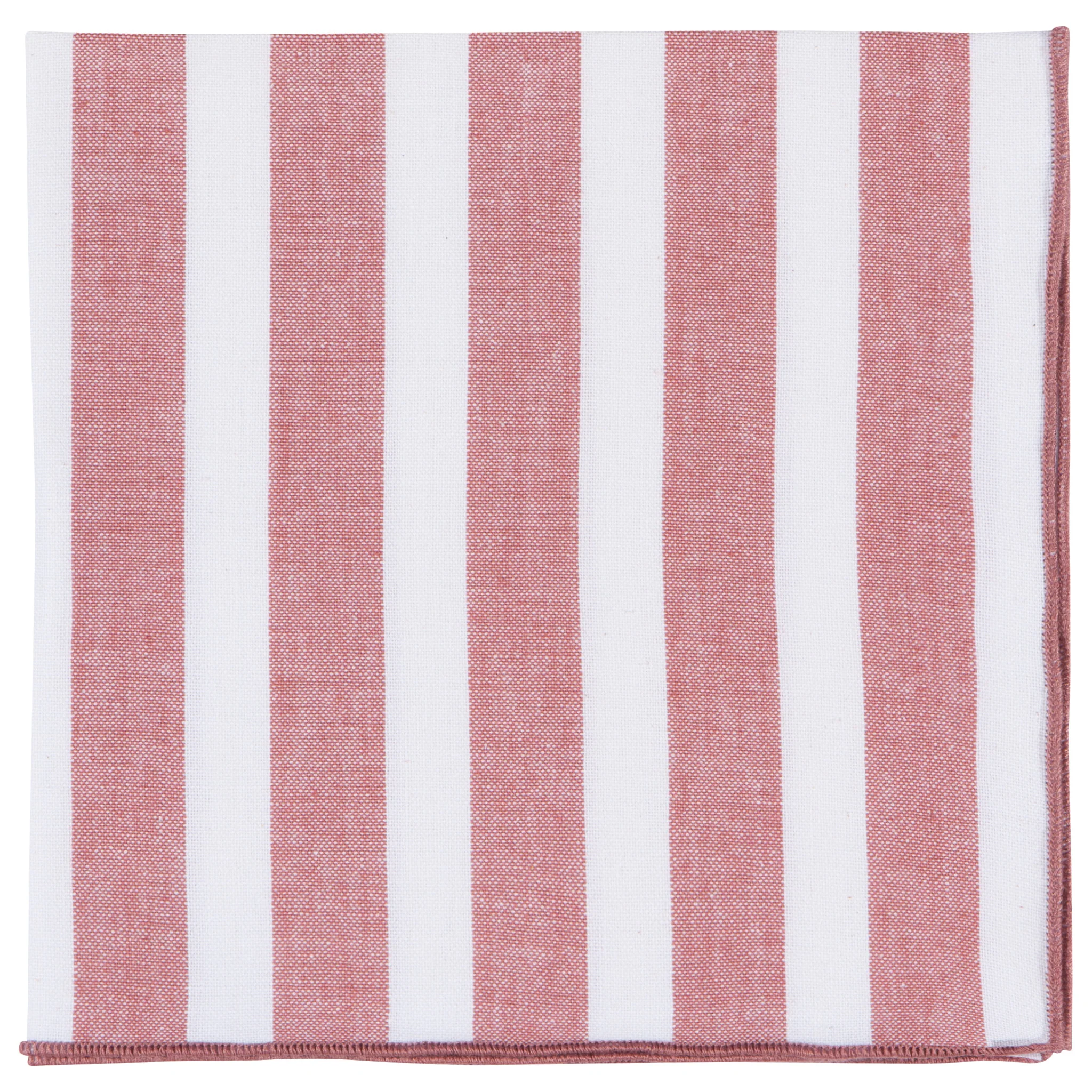 Danica Heirloom Canyon Rose Caban Stripe Napkins (Set of 4)