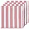 Danica Heirloom Canyon Rose Caban Stripe Napkins (Set of 4)