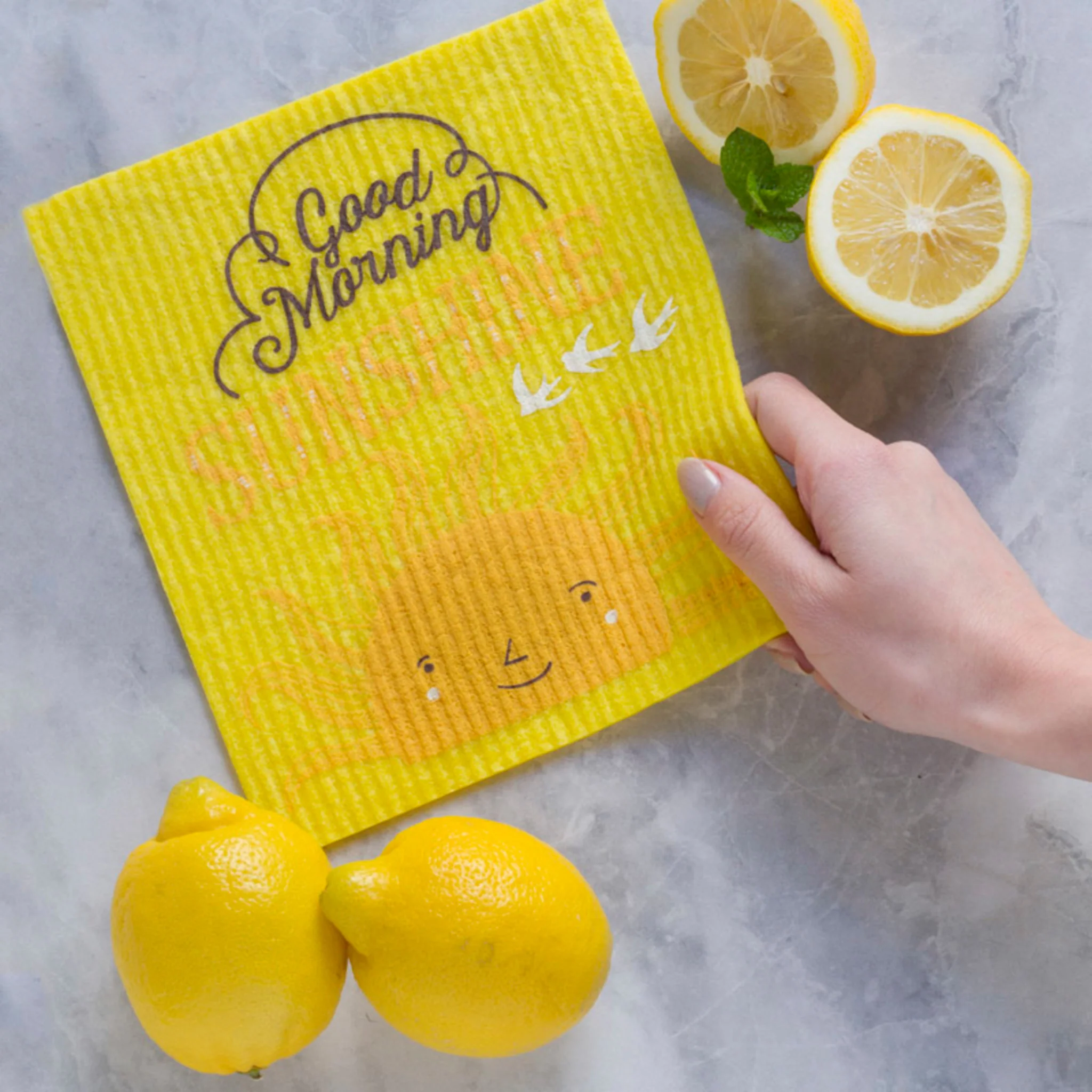 Ecologie by Danica Good Morning Sun Swedish Dishcloth