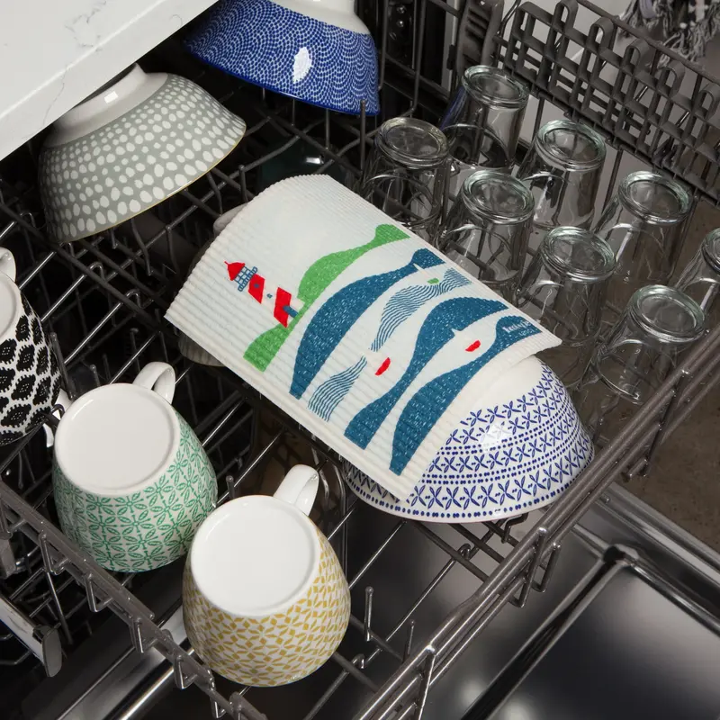 Ecologie by Danica Lighthouse Swedish Dishcloth